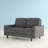 Isata 57.9" Square Arm  Loveseat-592503280