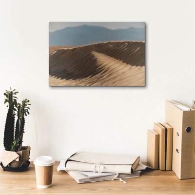  «Sand Abstract» par Epic Portfolio, art mural 18 po x 12 po