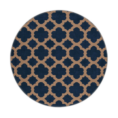Tapis gris intérieur et extérieur Trellis