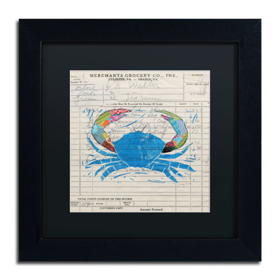 'Fresh from the Sea I' by Courtney Prahl Framed Graphic Art