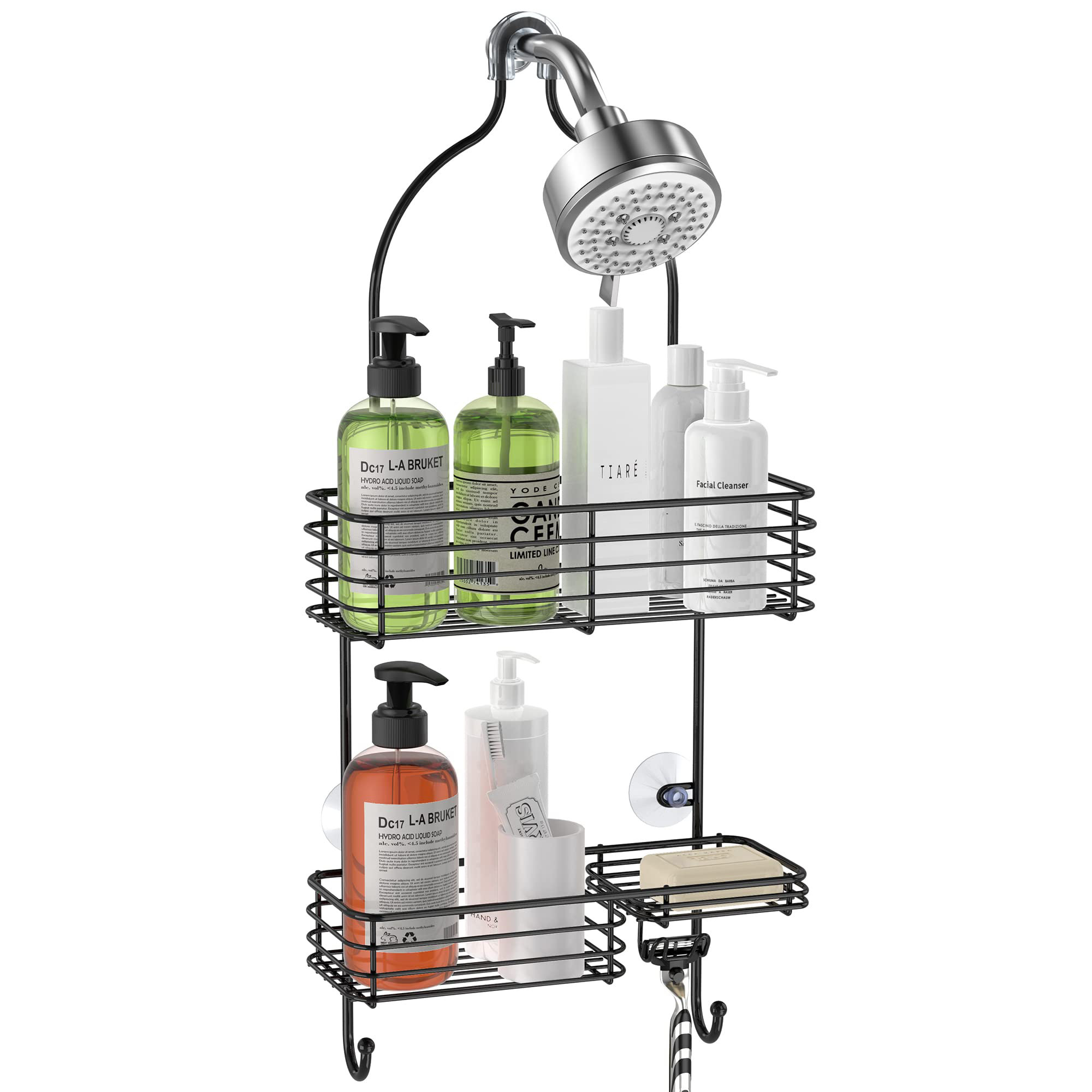 Mattan Hanging Stainless Steel Shower Caddy Rebrilliant