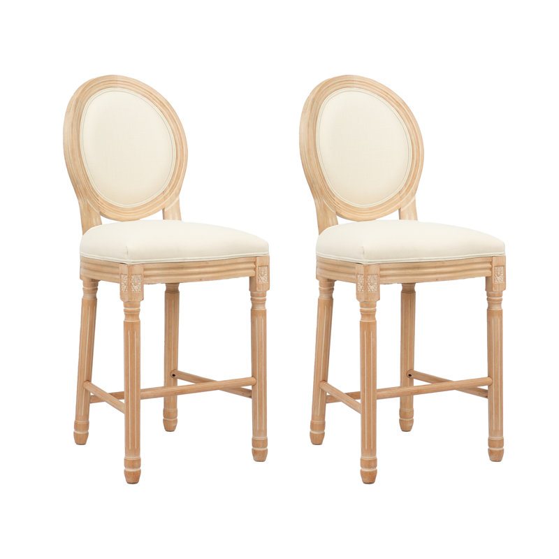 Beige rembourré style champêtre français - confortable pour divers environnements