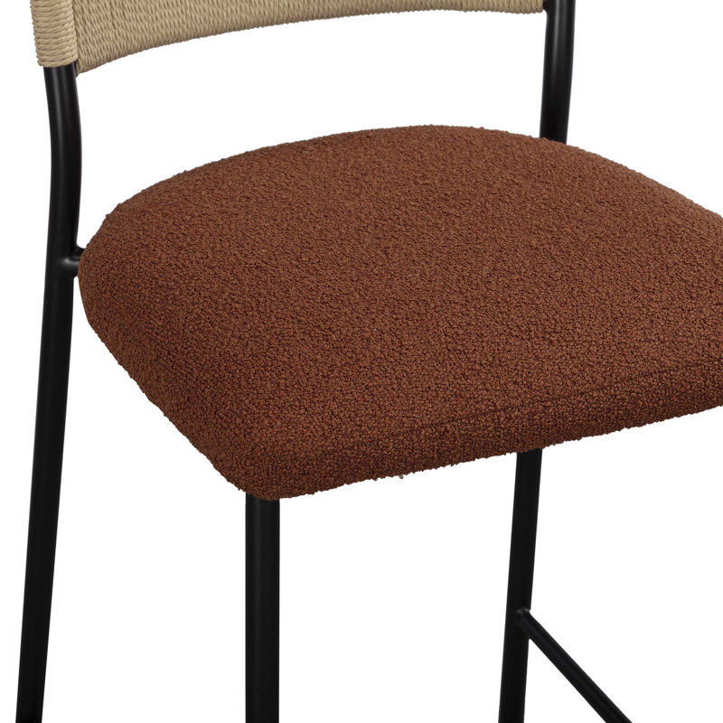 Tabouret Celine Maroon Performance, Marron