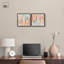 Symphonie de couleurs «I» sur toile satinée, art par Art Remedy-111784464-111784466