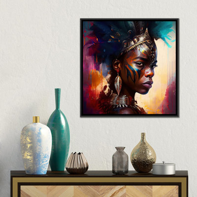 Femme de guerre puissante d'Afrique IV