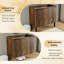 Meuble-lavabo modulaire Valdren 36 po, noyer seulement