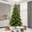 Camdon Lighted Artificial Fir Christmas Tree-1418545222-1418545221