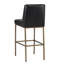 5West Upholstered Stool with Metal Frame-2139477079-2139386437