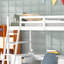 Lit mezzanine 2 tiroirs avec tablettes Giavonnie par Harriet Bee-683296001