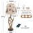 26" Antler Table Lamp with 4 Lighted Tips