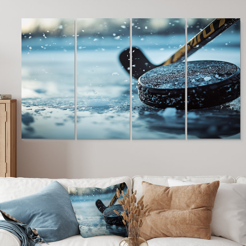 Faiyaz - ensemble de reproductions d'art mural de hockey sportif, H 32 po x l 64 po