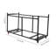 Chariot pliant pour table et chaises