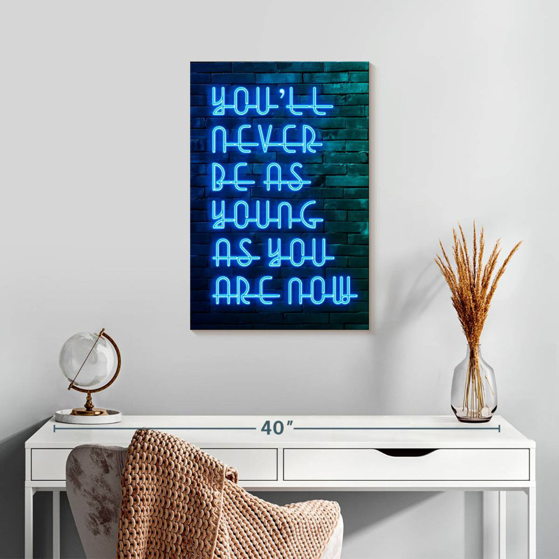 Tergel You'll Never Be, 24" H x 16" W