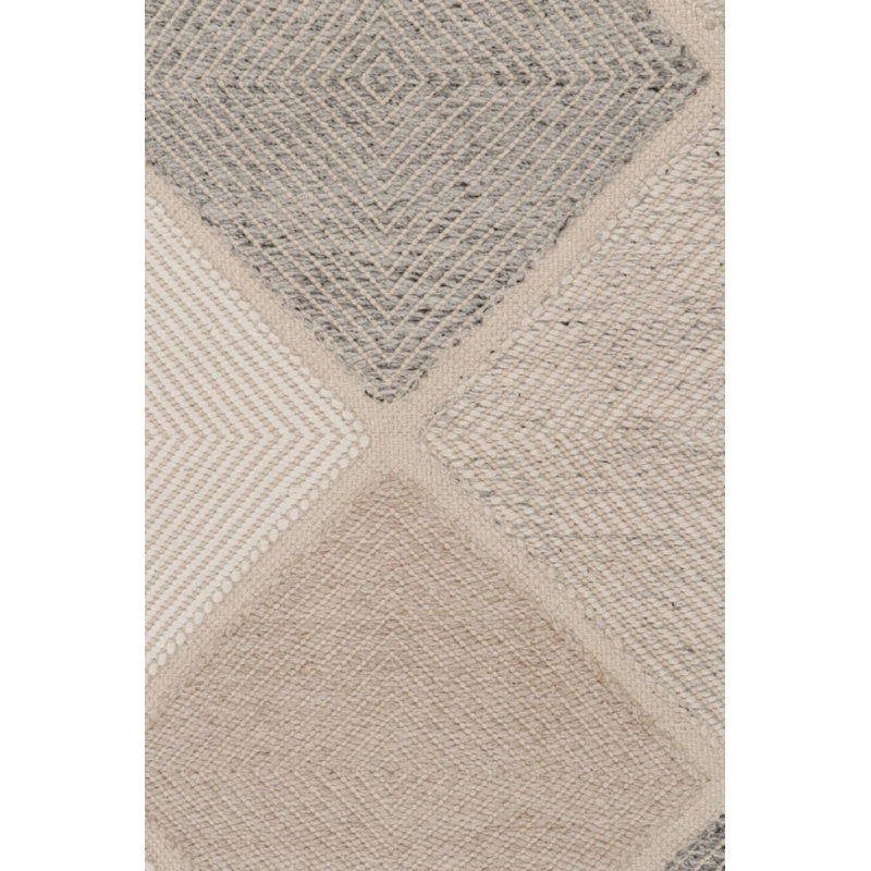 Scandinavian Wool Geometric Area Rug, Rectangle 12' x 15'