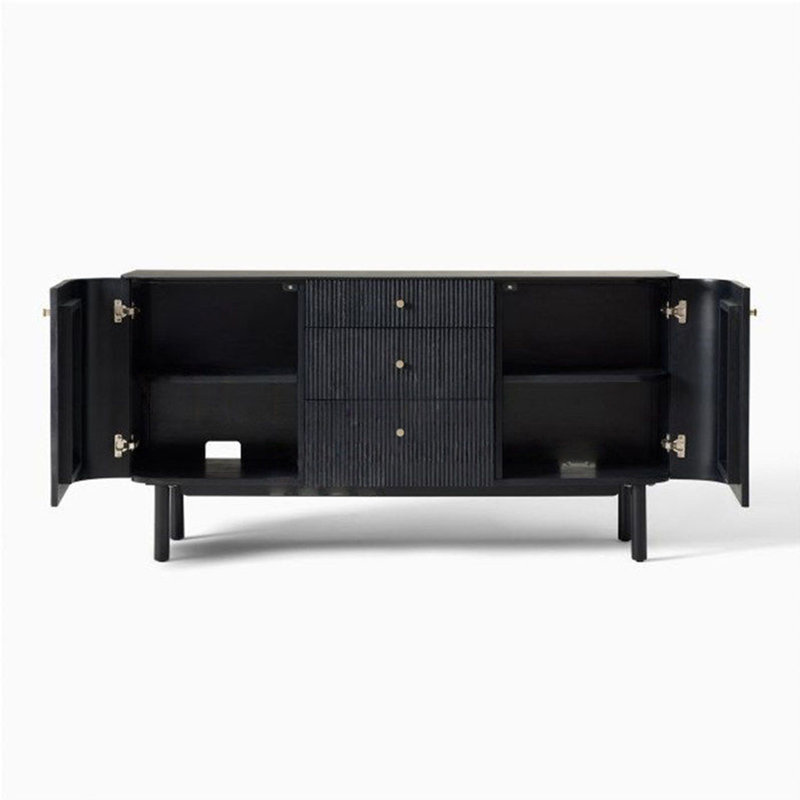 Armoire de rangement Nordic, H 31,50 po x l 62,99 po x P 15,75 po