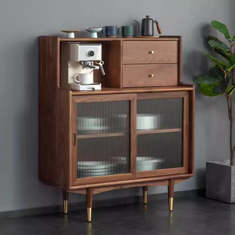 Armoire d'appoint en verre, H 47,24 po x l 31,5 po x P 15,75 po