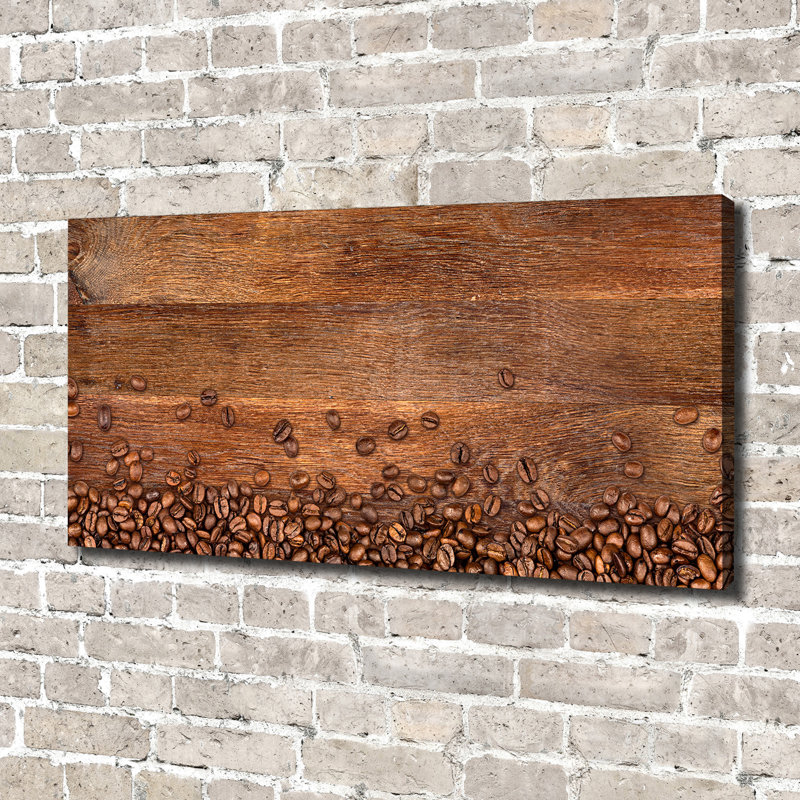 Coffee Beans - Wrapped Canvas Print