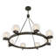 Lustre 8 lumières en bronze Darien-919784209