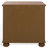 Jessy Wood Bun Foot Nightstand