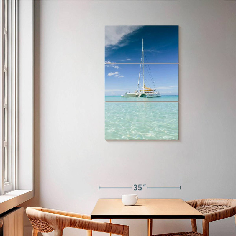 Mehar Catamaran, 57" H x 36" W