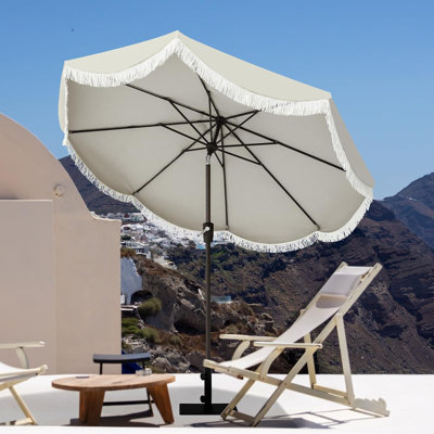 Parasol de marché avec manivelle 108 po Sidne