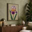 Bearded Iris Botanical - Wrapped Canvas-1689833455-1689833462
