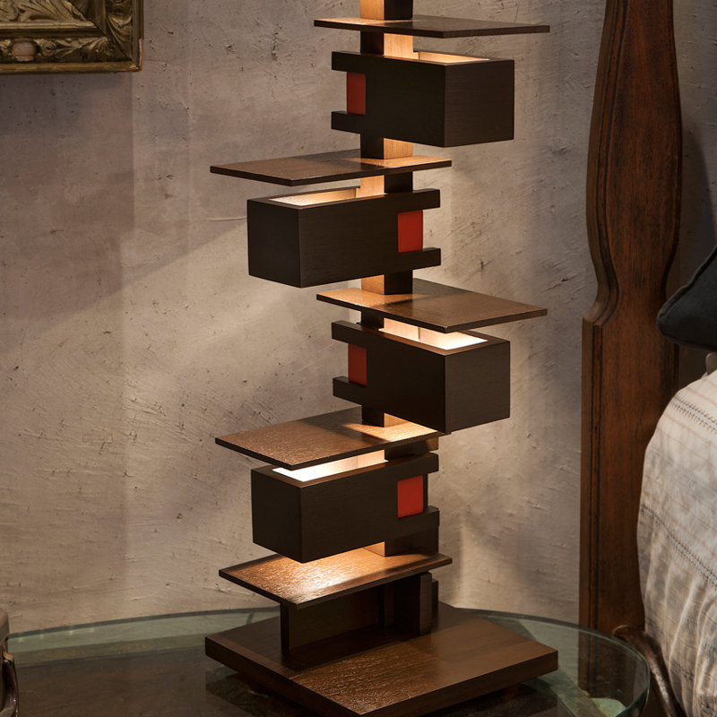 Taliesin Table Lamp, Walnut