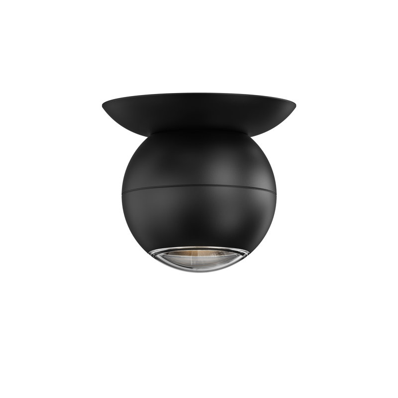 Hemisphere 1 - Light LED Flush Mount, Textured Black