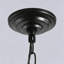 Luminaire suspendu noir en chanvre noir-128940660
