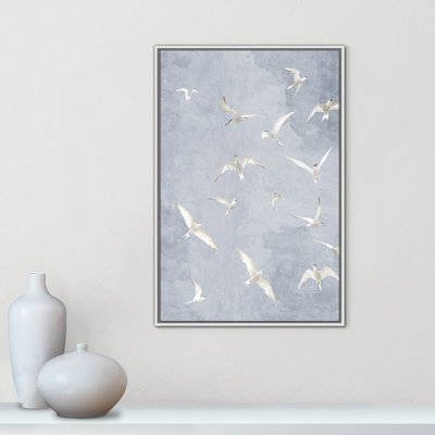 «Flight Flight», impression grise par Kimberly Allen
