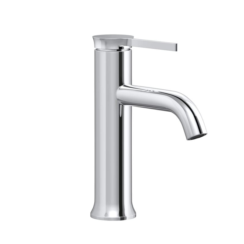 Robinet pour salle de bain à un trou Spires, Chrome