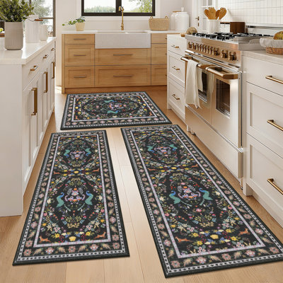 Machine Washable Non-Slip Kitchen Mat