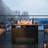 Jalice Steel Propane Outdoor Fire Pit Table-2008636823