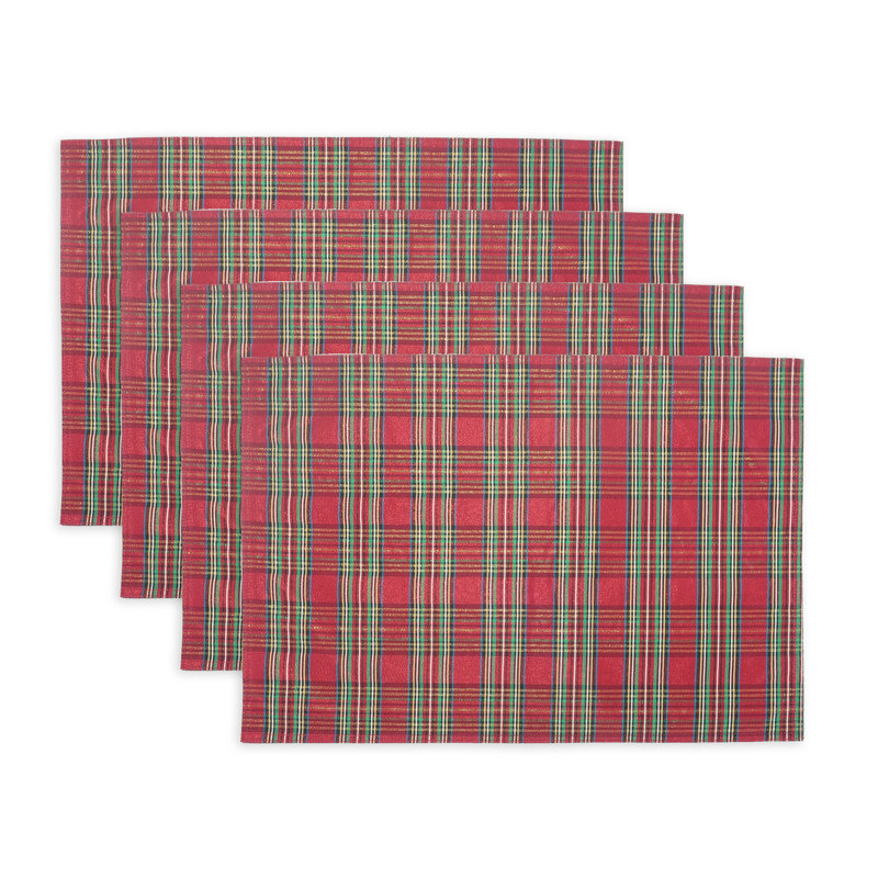 Lenox Holiday Nouveau Dazzle Placemat 4 Pack Set