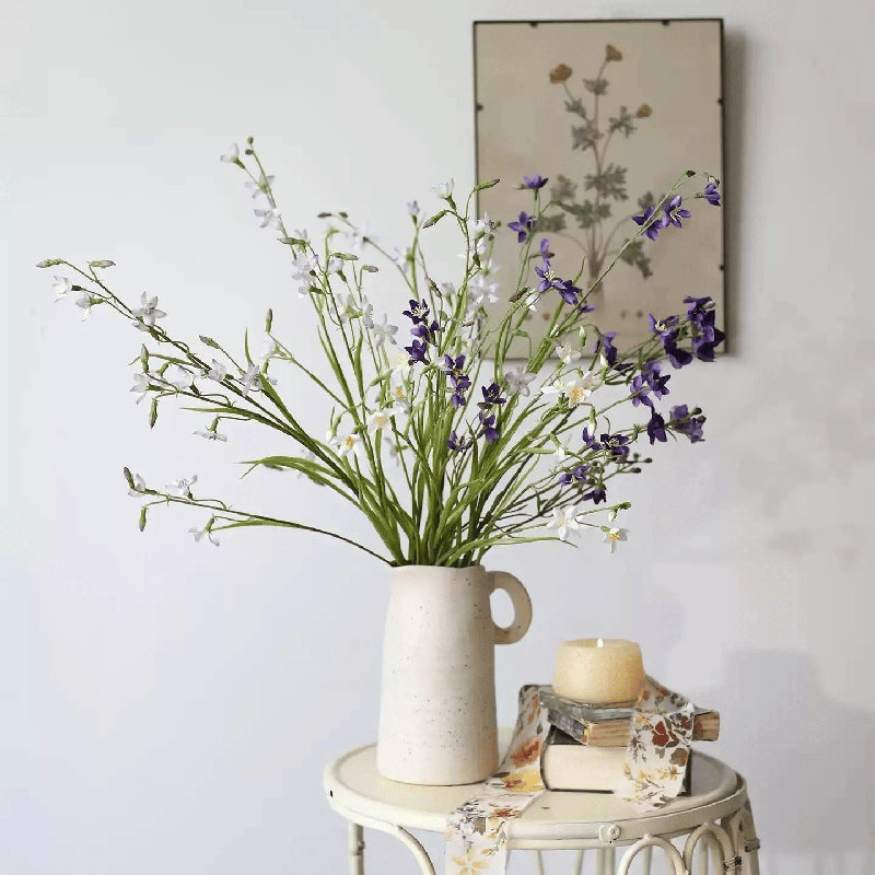 Tige délicate de lis de pluie - 29,5 po, Ivory White, [D] 12 Stems