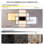 Arlyn 3 - Light 90cm Aluminum LED Dimmable Flush Mounted Sconce-437162612