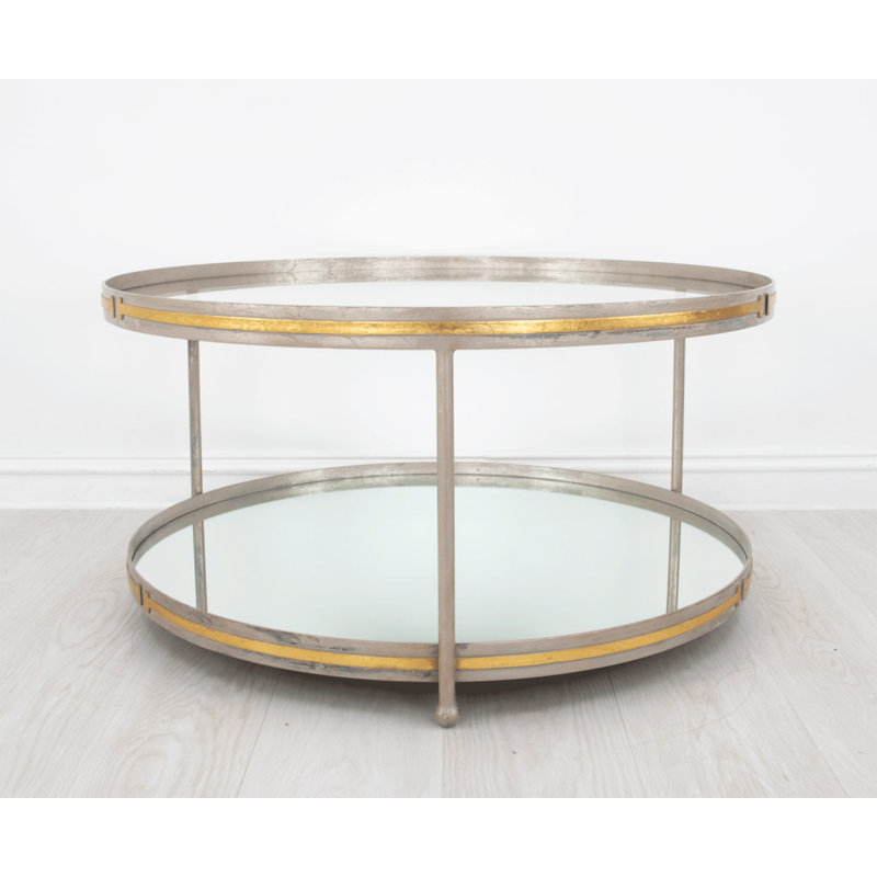 Tiffany Coffee Table, Champagne/Gold