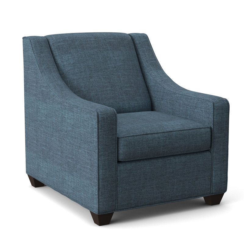 Fauteuil l 31 po Phillips, Cafelle, Bleu électrique Archetype