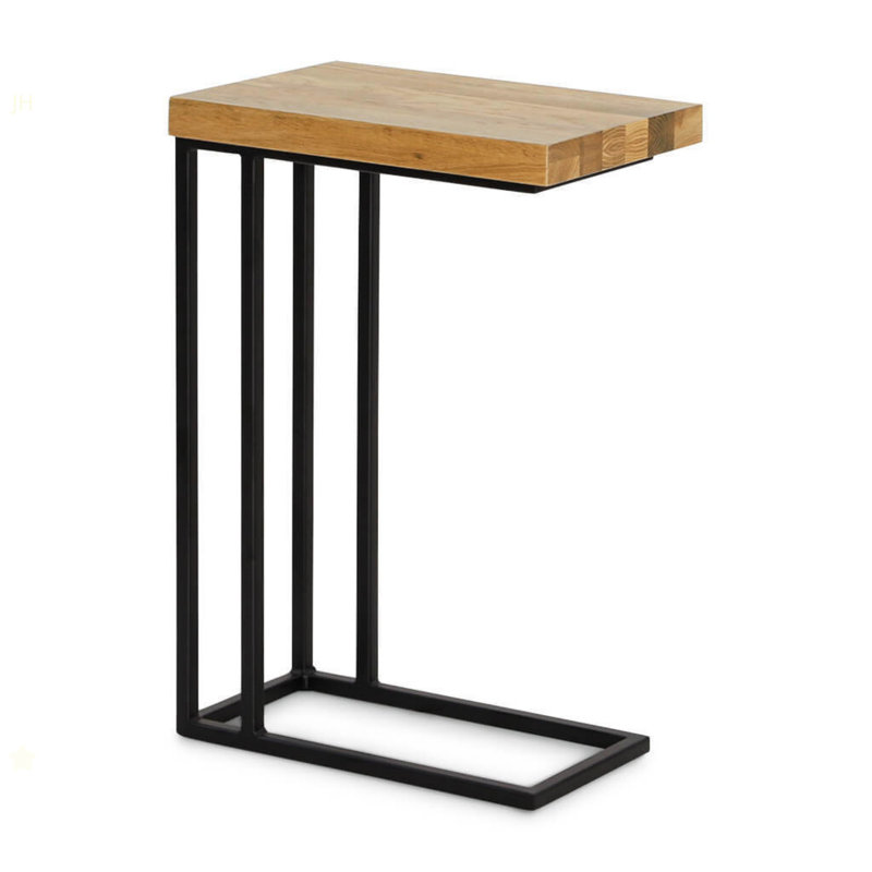 Petite table d'appoint en bois de chêne Luka