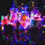 Guirlande lumineuse guirlande 16,5 pi 50 lumières à DEL alimentées par fil USB pour chambre de dortoir décoration de fête de Noël-271743980