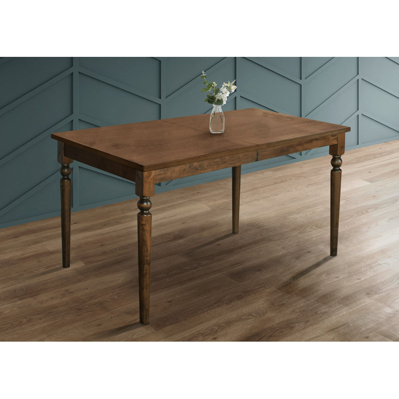 Archuleta Solid Wood Base Dining Table, Brown
