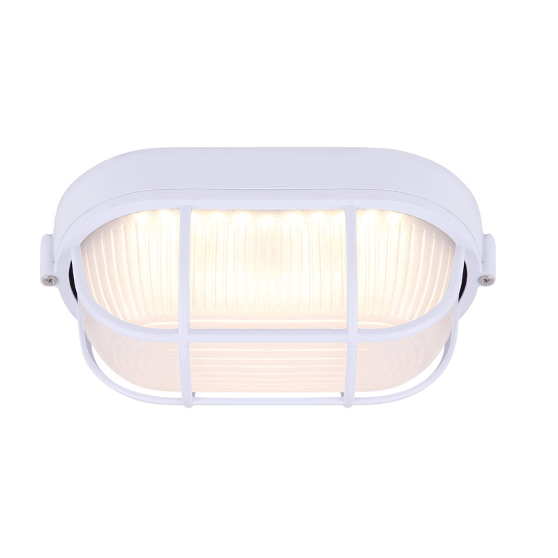 Luminaire à cloison d’extérieur à 1 ampoule del Marquis, Blanc