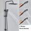 Breneman Mixer Shower with Adjustable Shower Head