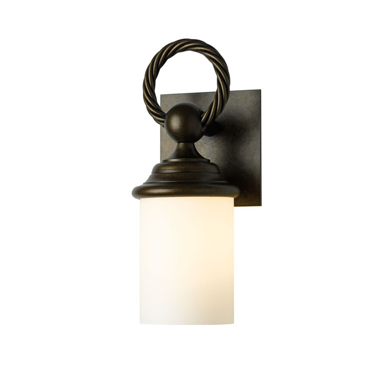 Cavo Outdoor Sconce, Clear, Coastal Bronze