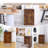 10 Gallon Wooden Tilt Out Open Kitchen Trash Can Cabinet (Not include trash can)-96884847