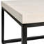 Brayton 52" Rectangular Coffee Table White Wash