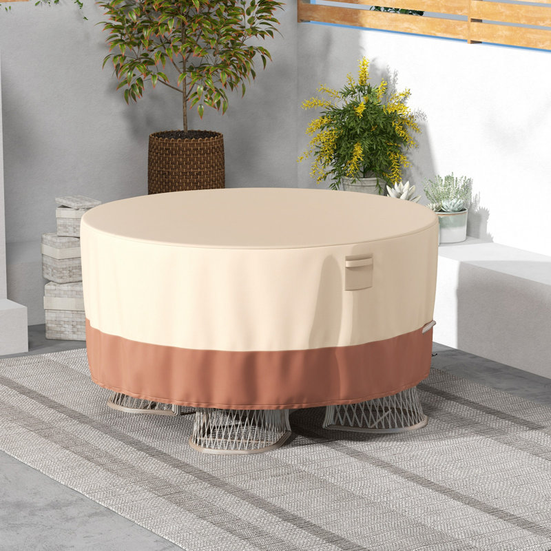 Outdoor Patio Dining Set Cover, 70cm H x 181cm W x 181cm D