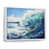 Cadre flottant blanc