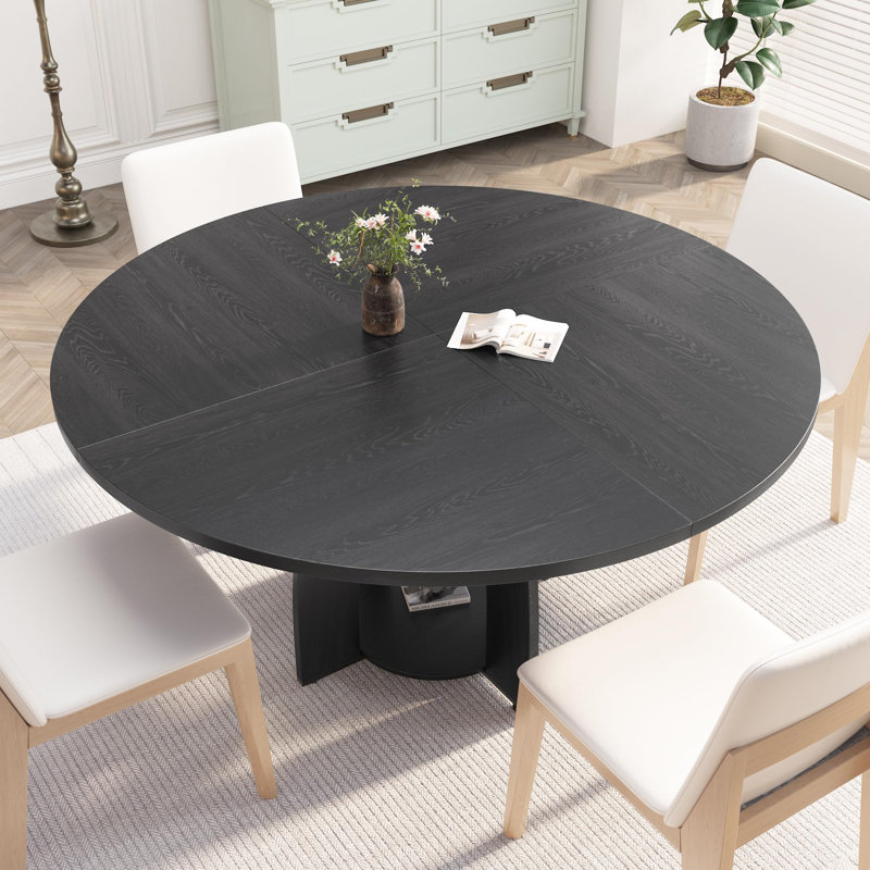 Table de salle à manger Modern Modern, Noir