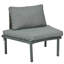 Ensemble de 6 canapés de patio avec 2 tables basses hautes et basses, chaises en rotin d'osier PE-572470739-572470736
